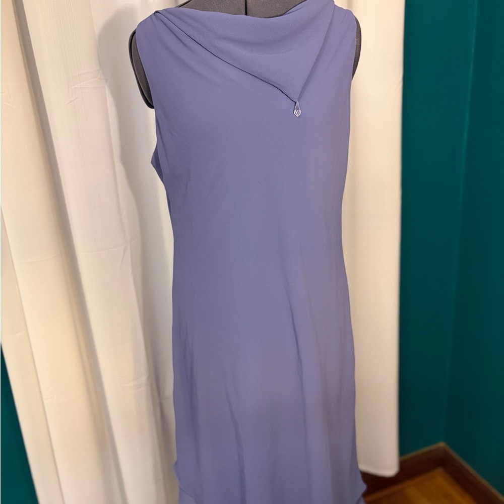 Virgo Backless Lavender Dress